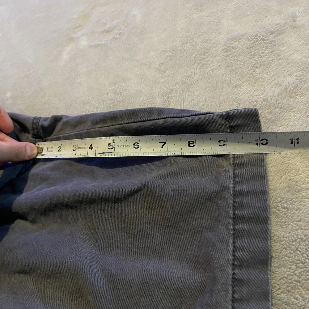 Dockers Shorts Mens 34 Gray Cotton Cargo Casual Outdoor Utility Hiking Work Y2K